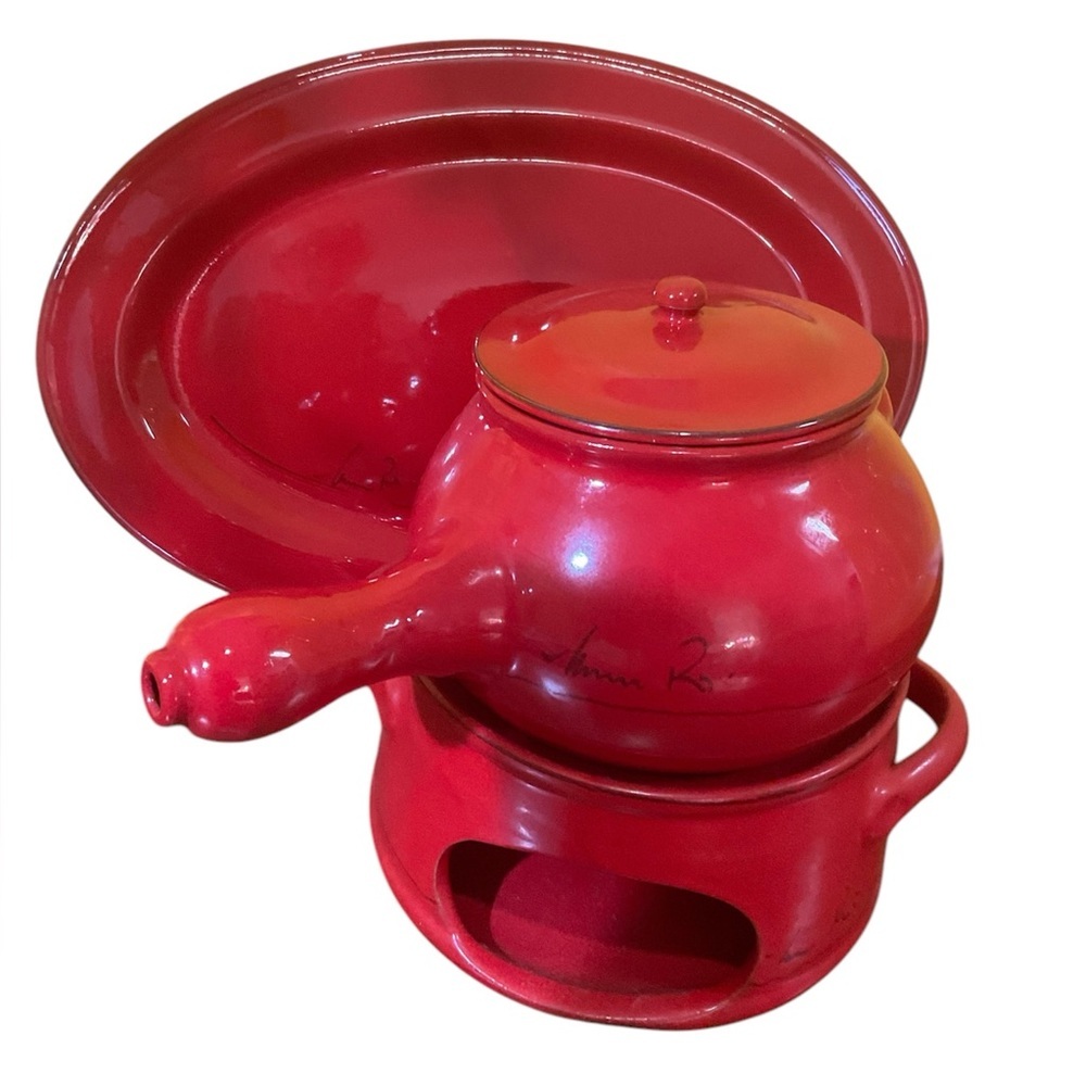 Rare. 70’s De Silva Classic Red Collection by Mamma Ro D’Umbria  Excellent